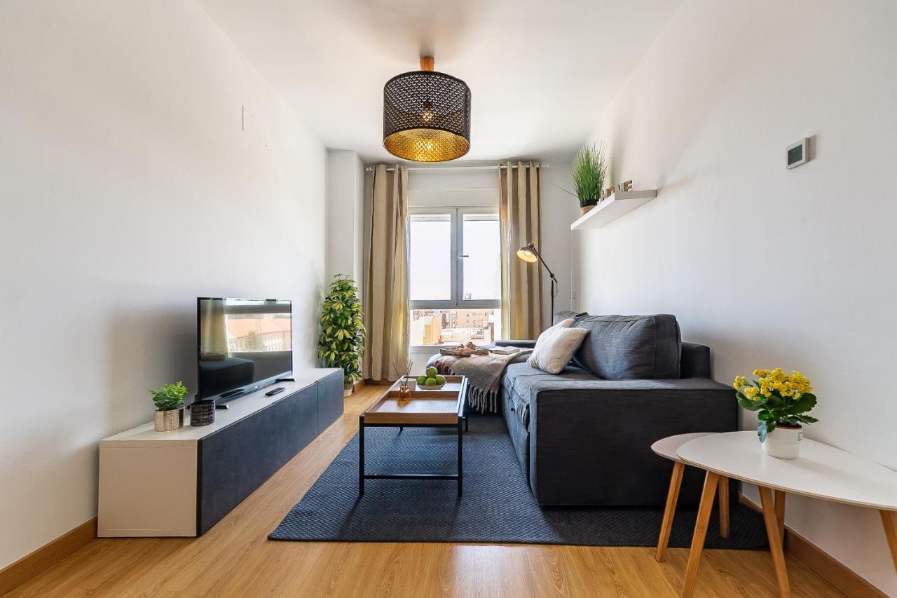 Modern Beach Apartment Valparaiso With Parking Malaga Bagian luar foto