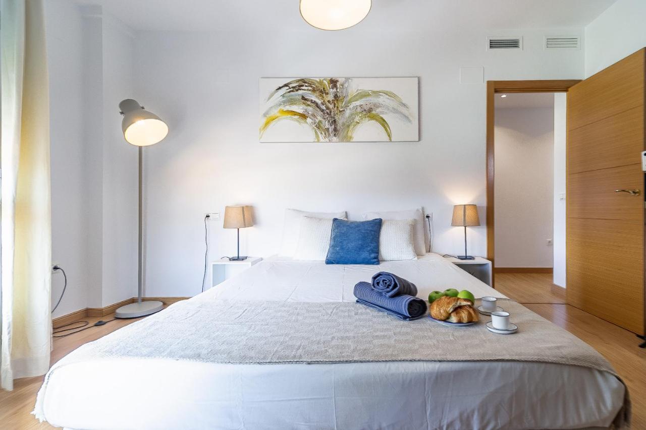Modern Beach Apartment Valparaiso With Parking Malaga Bagian luar foto