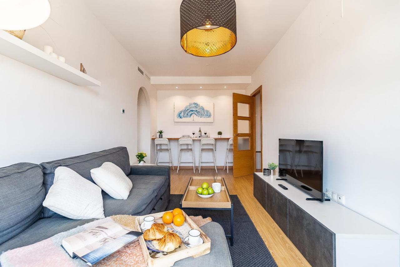 Modern Beach Apartment Valparaiso With Parking Malaga Bagian luar foto